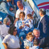 ALIYAH: JUST the beginning. Pictured: French immigrants arrive at Ben-Gurion Airport, Aug. 3.