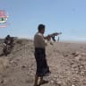Pro-Saudi-backed Yemeni government fighters fire their weapons during what government forces say was an advance against the Iran-backed Houthis, near Dhubab, Taiz Governorate, Yemen, October 5, 2026.
