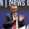 Foreign Minister Gideon Sa'ar speaks at The Jerusalem Post's Diplomatic Conference in Jerusalem, Israel, on October 8, 2026.