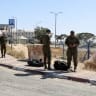 Israeli soldiers are seen outside the Sde Teiman military base near Beersheba, southern Israel, July 30, 2026. 