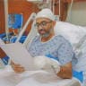 Captain Smit Machchhar reads a letter from President Isaac Herzog in the hospital, October 10, 2026.