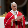 Pope Leo celebrates Mass marking the start of the academic year at the Pontifical Universities in St. Peter's Basilica at the Vatican, October 8, 2026.