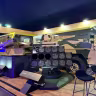 Weapon systems developed by MMI, including turrets and rocket launchers, are exhibited at the Marrakech Airshow in Marrakesh, Morocco, October 7, 2026. Picture taken with a mobile phone. 