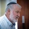 Former Israeli Attorney General Avichai Mandelblit arrives to testify in the corruption trial of Prime Minister Benjamin Netanyahu at the Jerusalem District Court, October 12, 2026. 