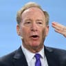Brad Smith, Microsoft Vice Chair and President, speaks during the 2026 CERAWeek by S&P Global energy conference in Houston, Texas on March 24, 2026.