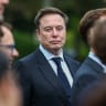 Tesla, SpaceX and X CEO Elon Musk attends a press briefing held by US President Donald Trump with AI executives following a meeting on artificial intelligence, outside the West Wing of the White House on September 29, 2026 in Washington, DC. 