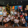 Even the children of the moshav were honored in a special tribute ceremony at the Sde Nitzan community hub, alongside NATAN and Operaration Blessing volunteers. 