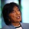 Nobel Peace Prize laureate Navi Pillay speaks during an interview with Reuters in The Hague, Netherlands, October 13, 2026.