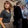 The Swedish climate activist Greta Thunberg in Copenhagen City Court on the day of a hearing against her and other activists, who participated in pro-Palestinian demonstrations, in Copenhagen, Denmark, June 24, 2026.