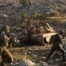IDF soldiers operating in southern Lebanon.
