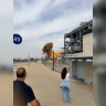 An explosion at an Intel superconductor chip factory in Kiryat Gat, October 14, 2026.