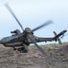 An Apache "Echo" attack helicopter.