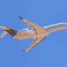 Private jet takes off at the Ben Gurion International Airport, outside of Tel Aviv, May 5, 2026; Illustrative.