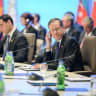 President Herzog attends the 7th CICA Summit in Azerbaijan on October 15, 2026.