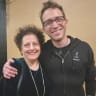 With Israel activist and former Columbia University professor Shai Davidai, this past Feb.