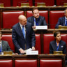 Knesset Speaker Amir Ohana speaks at the Council of Europe, October 15, 2026. 
