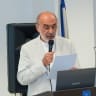 Alex Silnitsky addresses a gathering of former Prisoners of Zion and aliyah activists at the Heritage Ministry in Jerusalem on October 5.