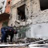 Aftermath of a Russian drone attack in Rivne region Friday, 16th October 2026
