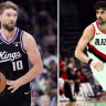 Domantas Sabonis and Deni Avdija.