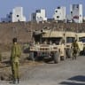 Israeli soldiers take part in a military drill in the Golan Heights, northern Israel, September 17, 2025