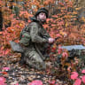 An artilleryman of the Special Rifle Police Battalion of Zaporizhzhia region sets up Starlink satellite internet system, at a position, amid Russia's attack on Ukraine, near the frontline in Donetsk region, Ukraine, October 16, 2026.