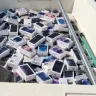 Iphones from a sunken ship collected by Iranian fishermen, October 17, 2026.