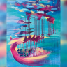 ‘Teivah,’ by Yoran Raanan, acrylic on canvas, 100 x 80 cm, 2026.