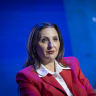 Fleur Hassan-Nahoum attends the FOZ Ambassadors Summit in Jerusalem, December 7, 2025. 