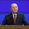Turkish President Recep Tayyip Erdogan speaks at the AK Party headquarters, Ankara, Turkey, October 7, 2026; illustrative.