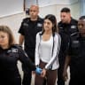 The suspects in the murder of Benayahu Razi last month in Jerusalem, are brought to their court hearing at District Court in Jerusalem. August 08, 2026.