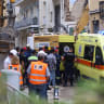 Illustrative; Rescue crews continue searching for missing people after a building collapsed following an explosion in the Plaka district of Athens. September 26, 2026