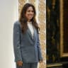 UAE Political Affairs Assistant Minister Lana Nusseibeh attends a meeting with foreign ministers of the Gulf Cooperation Council Member States (GCC) and the US Secretary of State, in Manama on June 25, 2026.