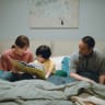 ‘SHEEP IN THE BOX’ is about how a couple, grieving the loss of their young son who was killed in an accident two years before, decide to adopt an AI robot programmed to mimic their child.