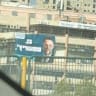 THE POLARIZING POSTER: On JCT’s Machon Tal campus. 
