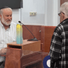 Former attorney-general Avichai Mandelblit testifies in Netanyahu trial, October 22, 2026.