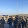 IDF troops operate on the scene of a terror attack near Hebron on October 23, 2026.