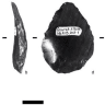 Obsidian convergent scraper found in Ararat-1 cave, Armenia, in 2019.