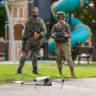 Members of the emergency squad of Kibbutz Malkia take part in a drill in Kibbutz Malkia, near the border with Lebanon, November 4, 2025.