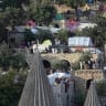 A view shows the conical temple roofs, courtyards and pilgrims at the Lalish sanctuary during the Jama'i festival in Lalish, Duhok Governorate, Kurdistan Region of Iraq, on October 10, 2026; Illustrative.