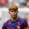 FC Barcelona's Orian Goren.