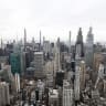 The midtown Manhattan skyline is pictured from the top of the Empire State Building in New York on March 3, 2026. 