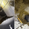 IDF imagery from a concealed underground shaft found near the West Bank home of one of the Hamas terrorists who killed two IDF soldiers, released October 26, 2026