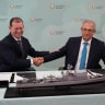 Israel and Cyprus signed an agreement for the acquisition of a new offshore patrol vessel