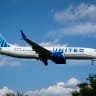A United Airlines Boeing 737 MAX 8 plane lands at Ronald Reagan National Airport (DCA) using the River Visual approach to Runway 19 on August 5, 2026 in Arlington, Virginia; Illustrative.