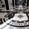 The seal of the Central Intelligence Agency is shown at the entrance of the CIA headquarters in McLean, Virginia, US, September 24, 2022.