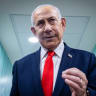 Prime Minister and Likud party chairman Benjamin Netanyahu speaks to the media after casting his ballot in Israel’s general elections at a polling station in Jerusalem, October 27, 2026