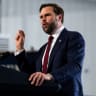 US Vice President JD Vance speaks at a midterm campaign rally on October 28, 2026 in Kinston, North Carolina.
