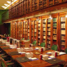 A view inside the Spanish Royal Academy's library.