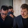 Yair Netanyahu, son of Israeli Prime Minister Benjamin Netanyahu, arrives for a court hearing on his request for a restraining order against Haaretz journalist Uri Misgav at the Jerusalem Magistrate’s Court in Jerusalem, July 15, 2026.