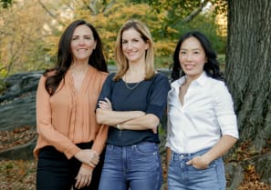  Vesey Ventures founders Lindsay Fitzgerald, Dana Eli-Lorch, Julia Huang.